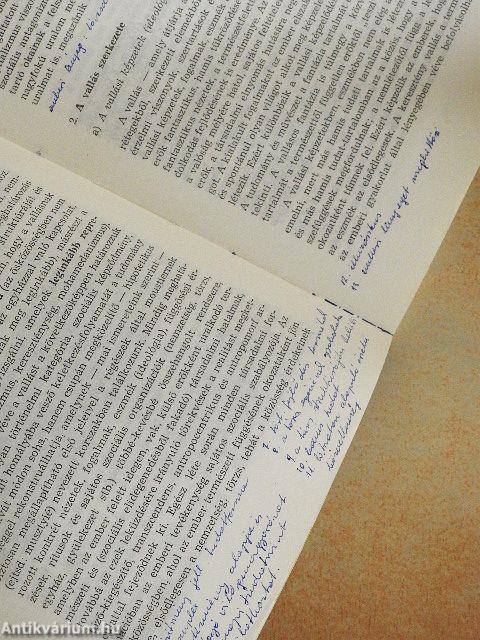 Valláskritikai és egyházpolitikai tanfolyam