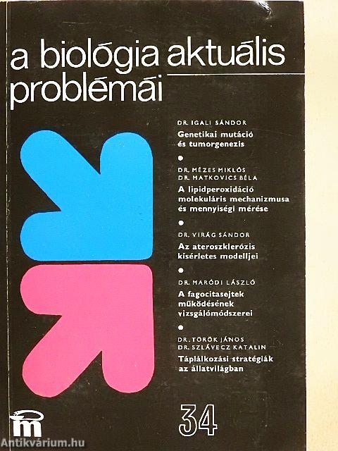 A biológia aktuális problémái 34.