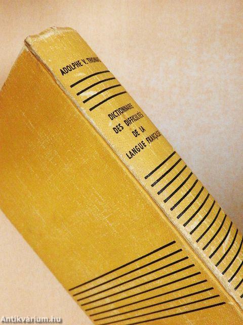 Dictionnaire des difficultés de la langue francaise