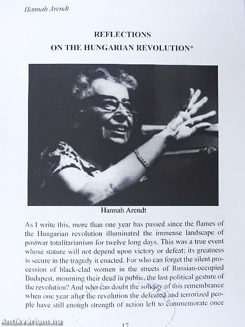 The Opinions of Non-Hungarian Personalities on the Hungarian Revolution of 1956