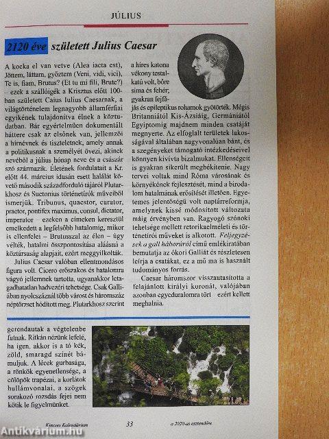 Kincses Kalendárium 2020