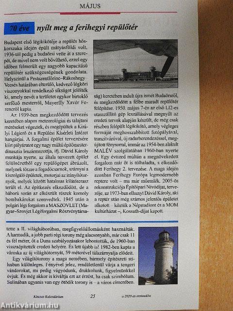 Kincses Kalendárium 2020