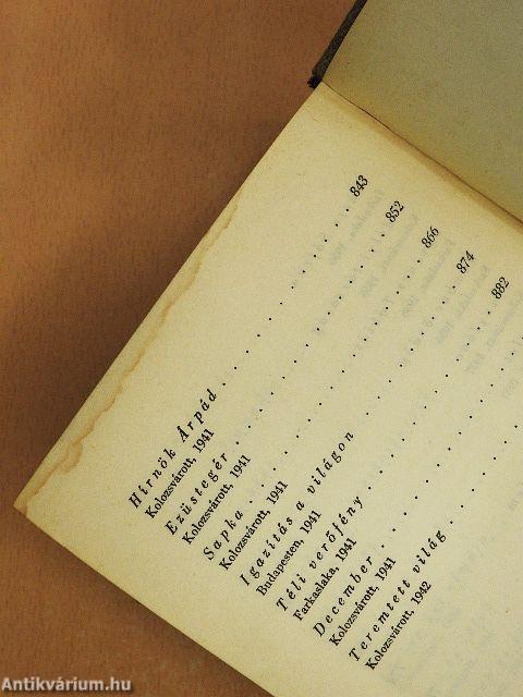 Tamási Áron összes novellái