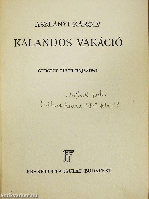 Kalandos vakáció