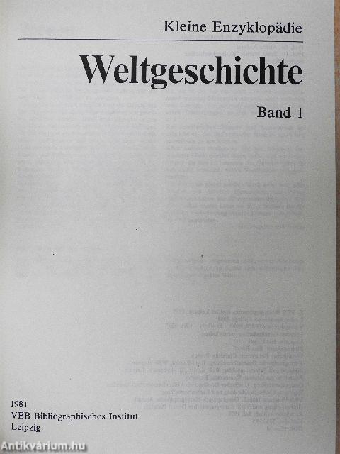 Weltgeschichte 1-2