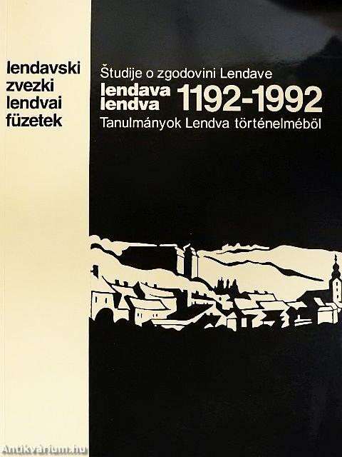Lendva 1192-1992