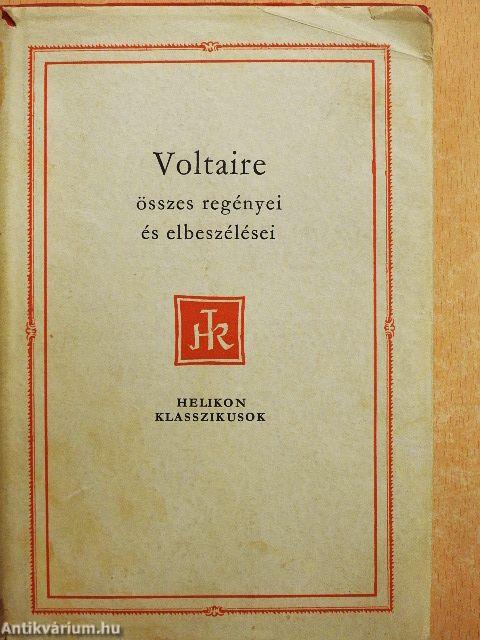 Voltaire összes regényei és elbeszélései
