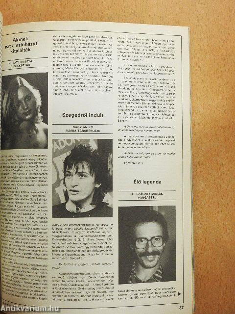 Szegedi fesztivál magazin '86