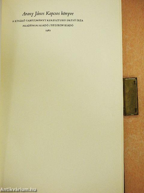 Arany János Kapcsos könyve