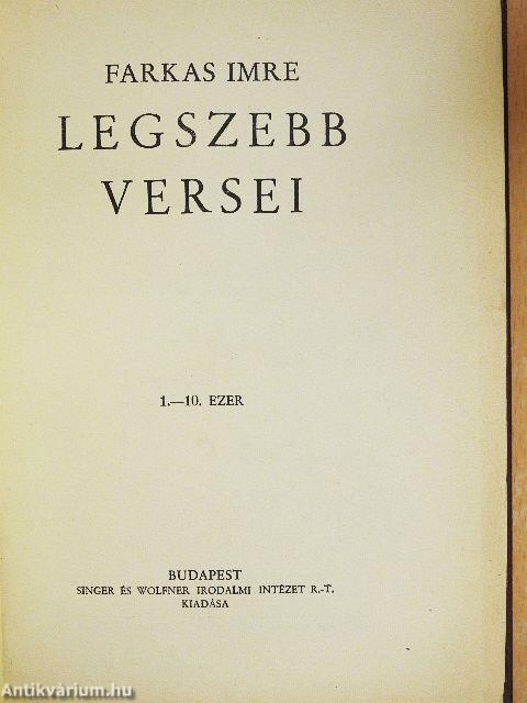 Farkas Imre legszebb versei