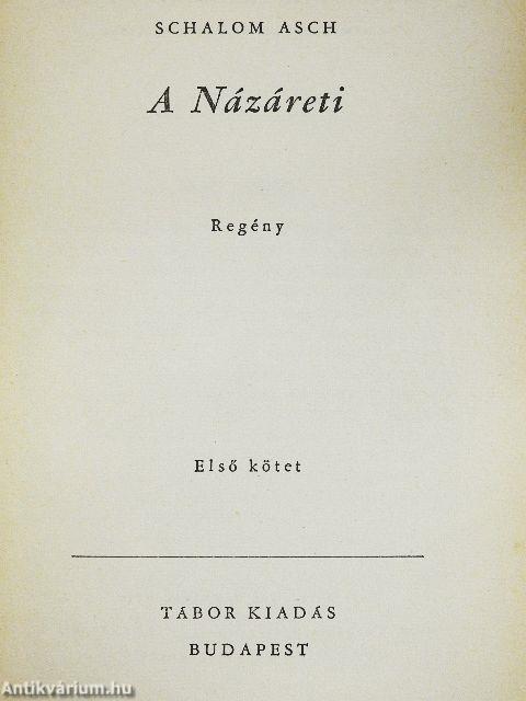 A Názáreti I-III.