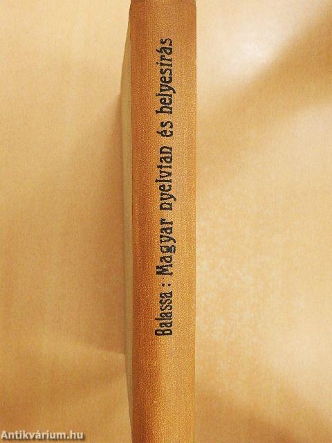 A magyar nyelvtan és helyesírás kézikönyve