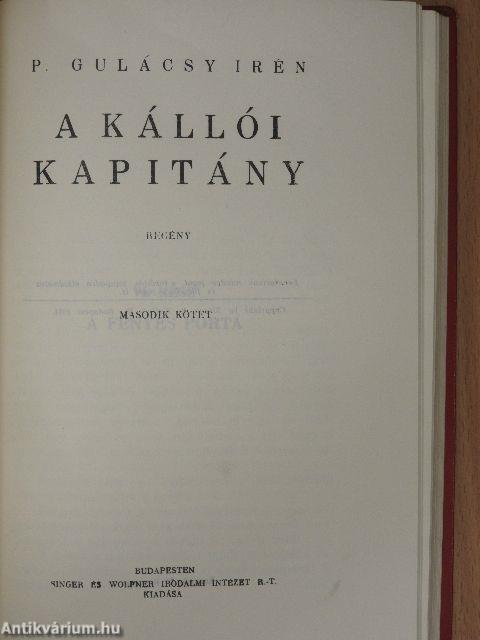 A kállói kapitány I-II.