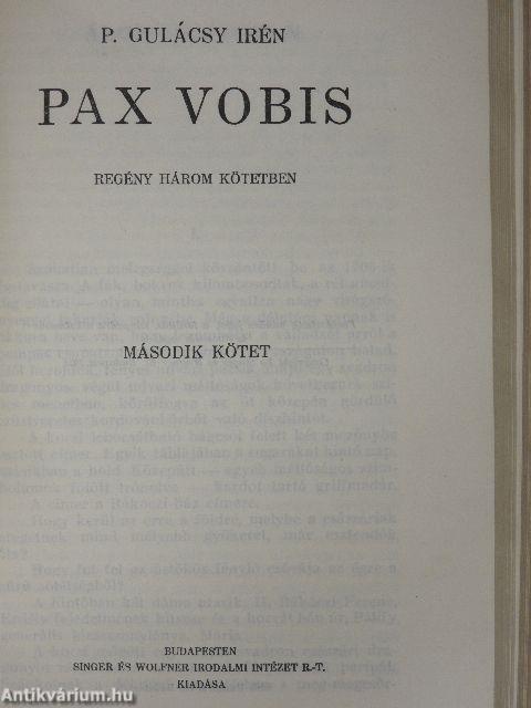 Pax Vobis I-III.