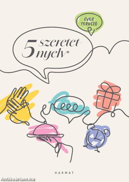 5 szeretetnyelv - éves tervező (fehér)