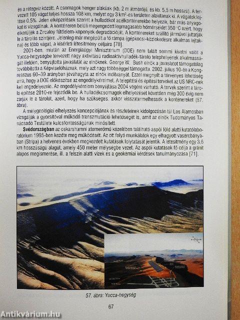 Nemzetközi és hazai törekvések a radioaktív hulladékok biztonságos kezelésére és elhelyezésére