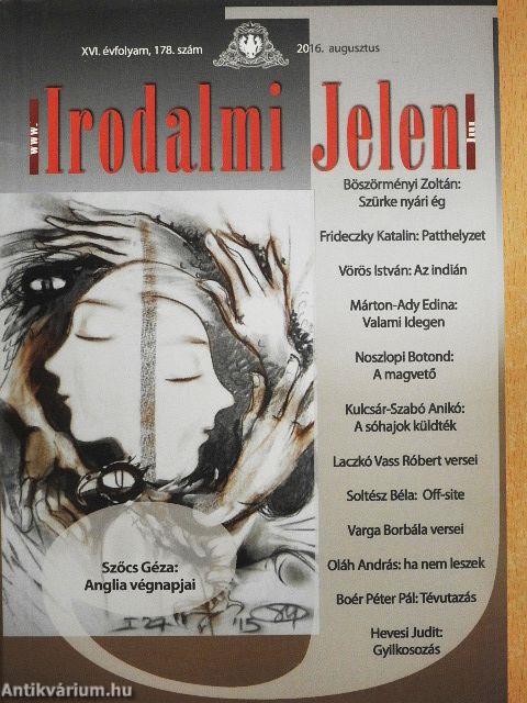 Irodalmi Jelen 2016. augusztus