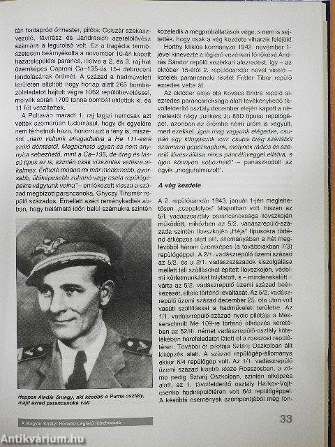 A magyar katonai repülés története 1938-2008