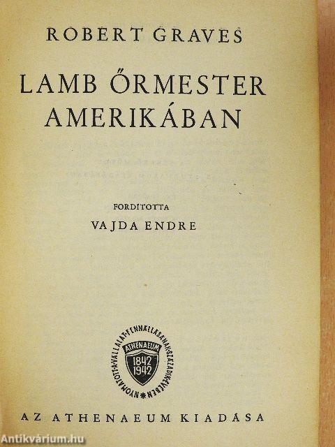Lamb őrmester Amerikában
