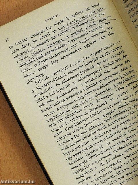 Bevezetés az angol alkotmányjogba