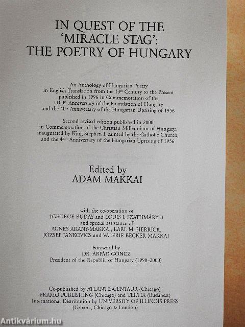 In Quest of the 'Miracle Stag': The Poetry of Hungary