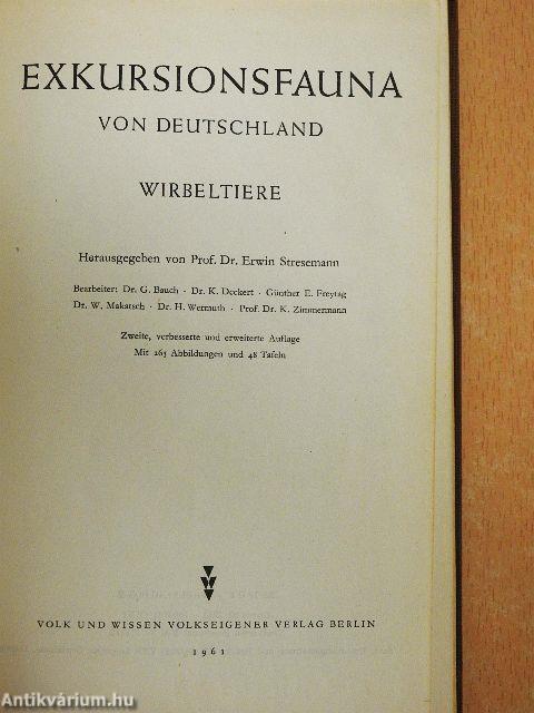 Exkursionsfauna von Deutschland III.
