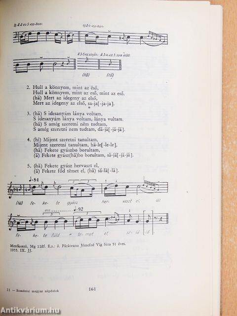 Romániai magyar népdalok