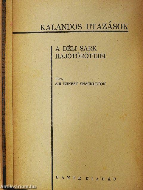 A déli sark hajótöröttjei