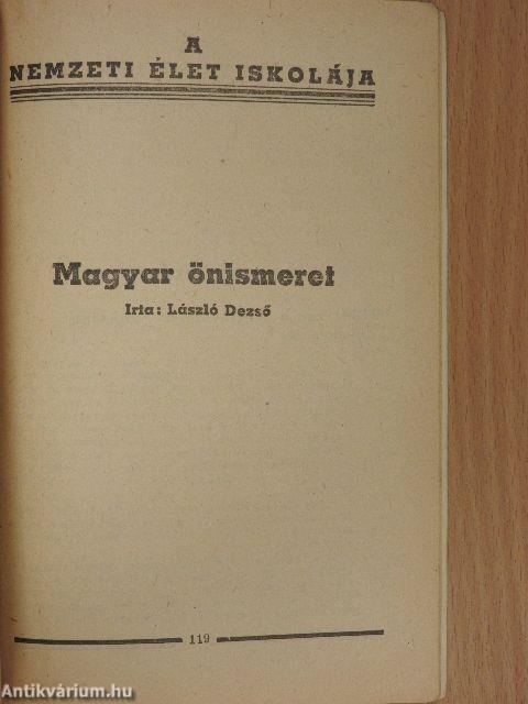 Julianus hazaér/Magyar önismeret