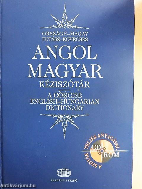 Angol-magyar kéziszótár - CD-vel