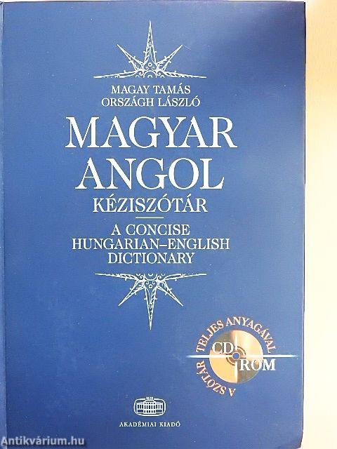 Magyar-angol Kéziszótár - CD-vel