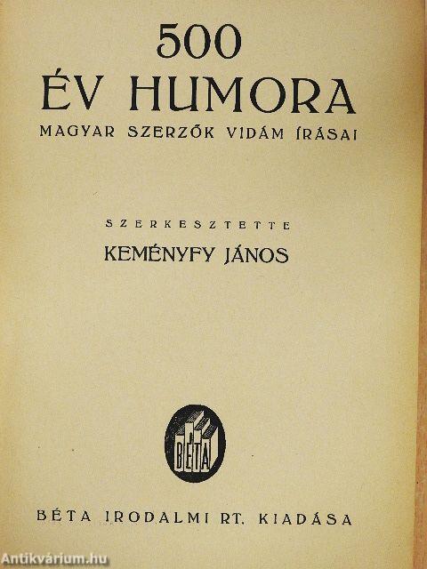 500 év humora