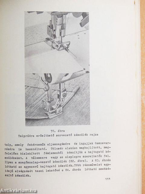 Ruhakészítő géptani ismeret