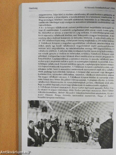 Ki kicsoda Szombathelyen? 1998