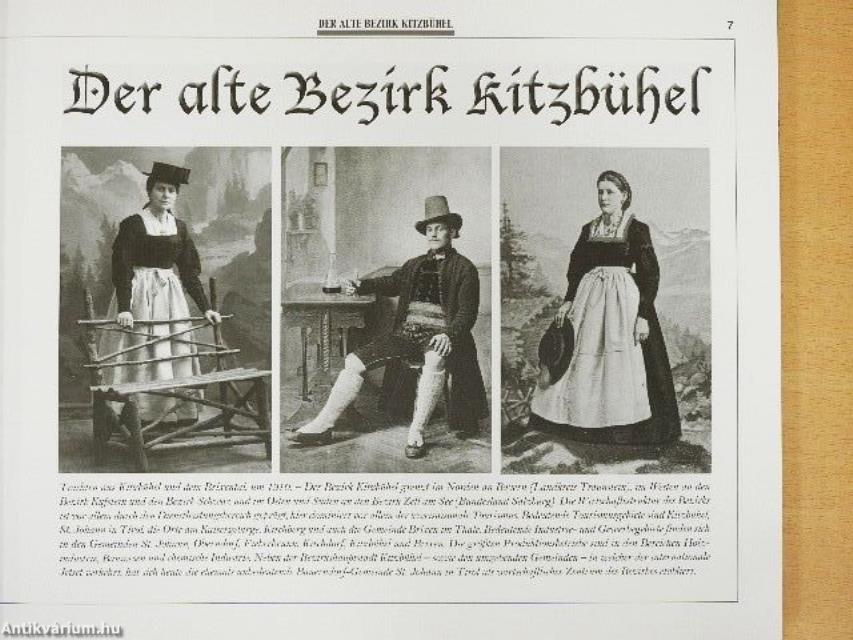 Der alte Bezirk Kitzbühel