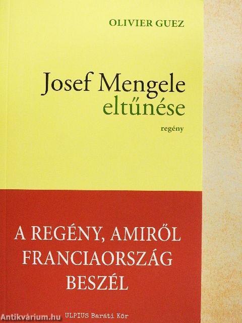 Josef Mengele eltűnése