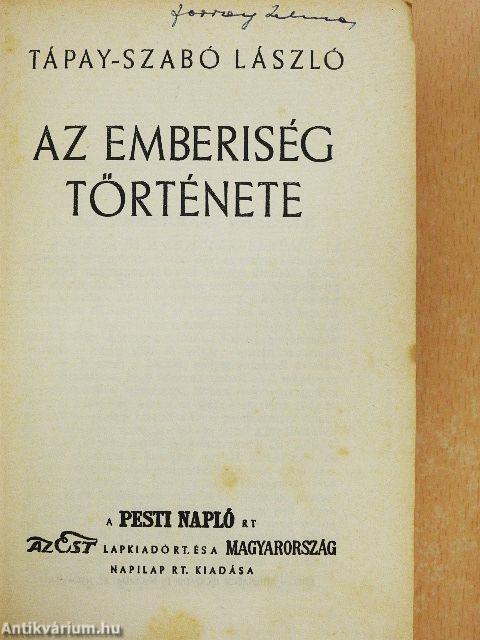 Az emberiség története