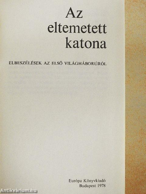 Az eltemetett katona