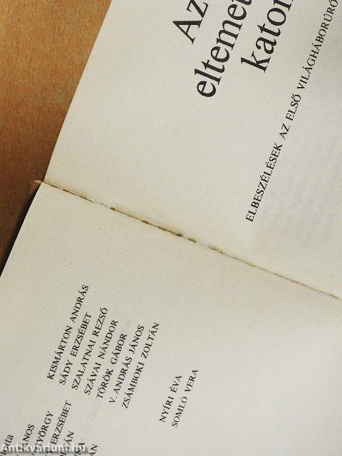 Az eltemetett katona