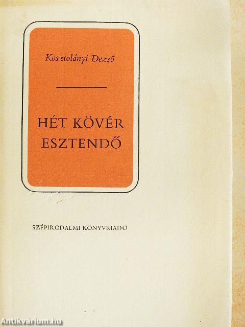 Hét kövér esztendő