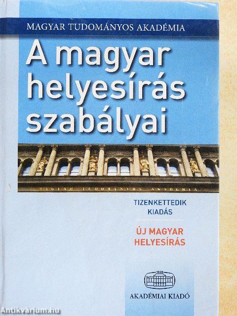 A magyar helyesírás szabályai