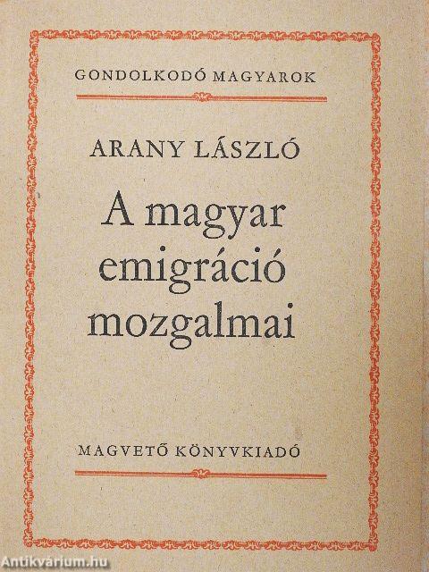 A magyar emigráció mozgalmai 