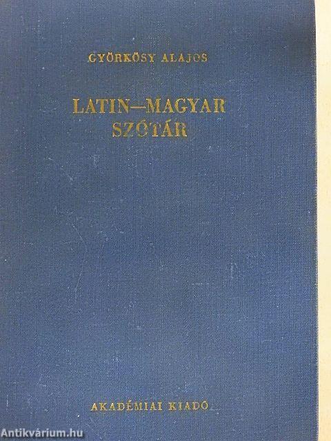 Latin-magyar szótár