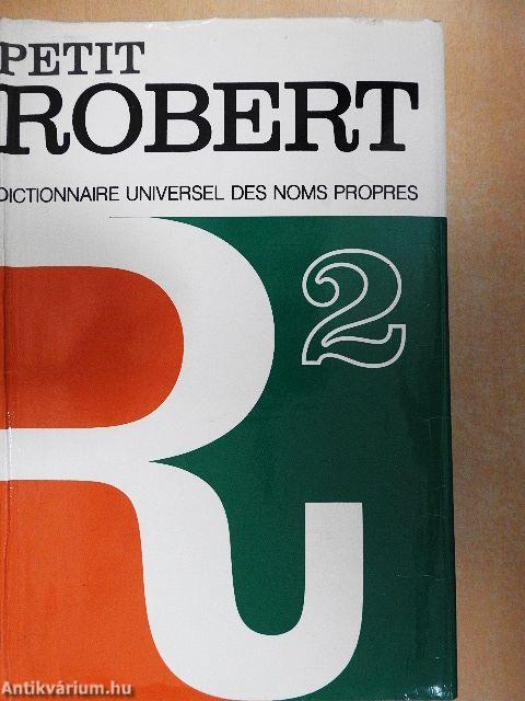 Le Petit Robert 2.