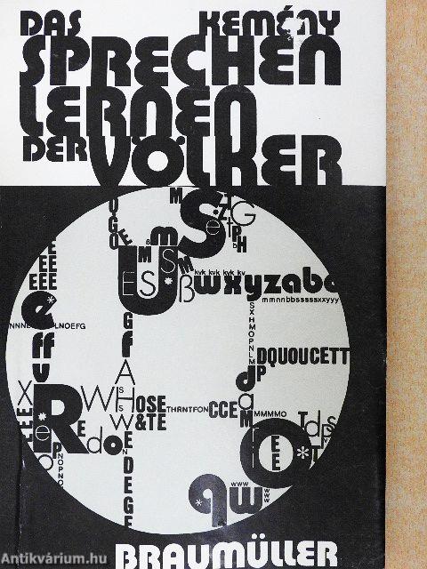 Das Sprechenlernen der Völker