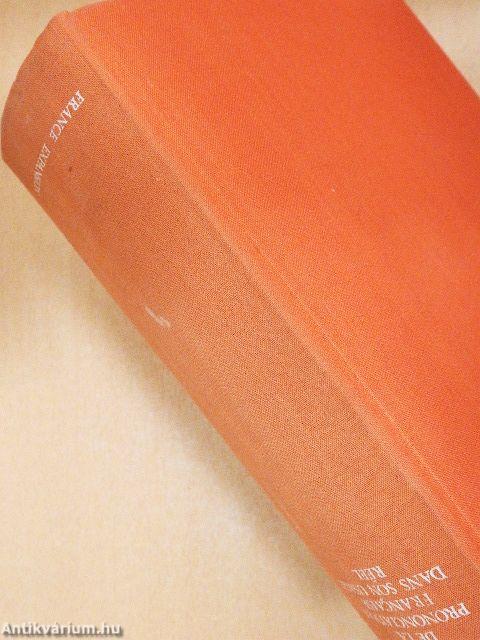 Dictionnaire de la Prononciation Francaise dans son Usage Réel