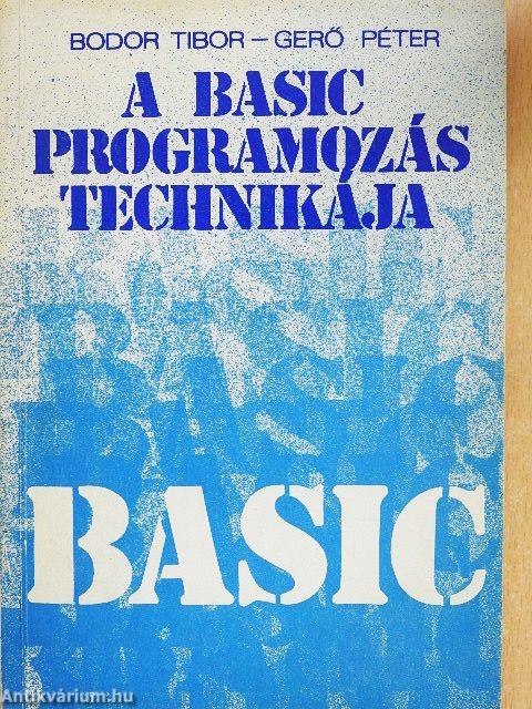 A BASIC programozás technikája