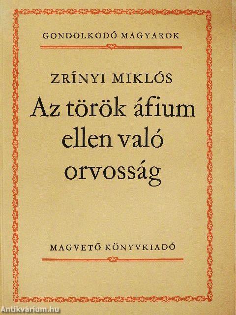 Az török áfium ellen való orvosság