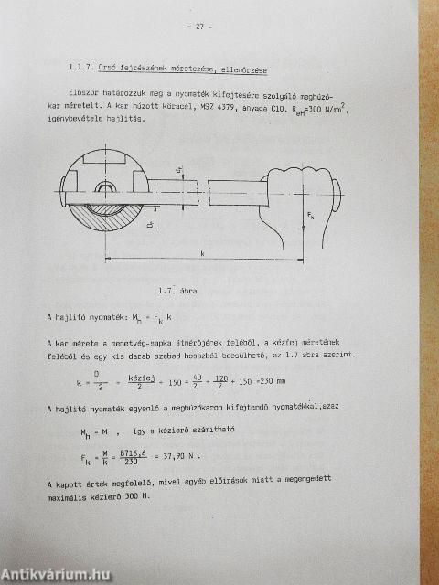 Gépszerkezettan III.