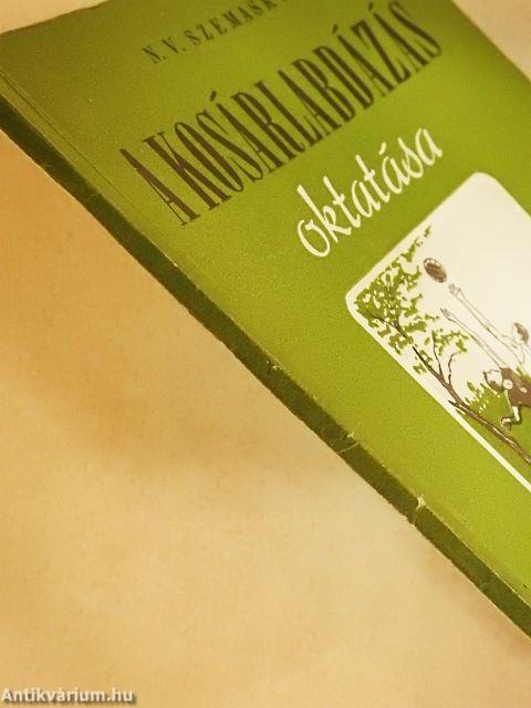 A kosárlabdázás oktatása